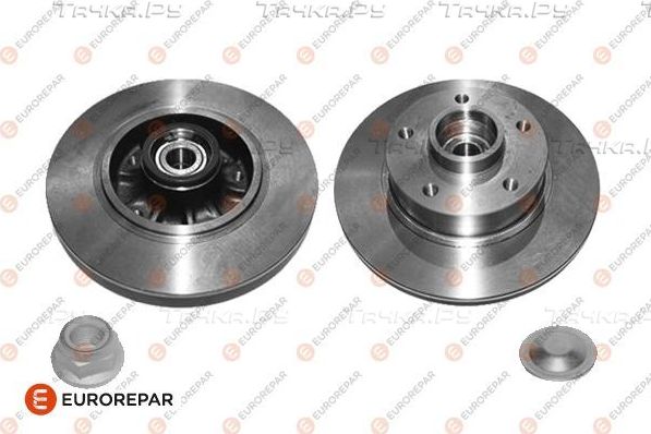 Диск тормозной с интегрированным подшипником Eurorepar задний для Renault Fluence I 2010-2017. Артикул 1609248680