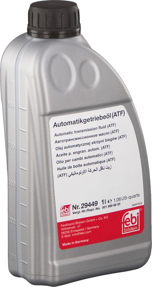 Масло для АКПП Febi Bilstein красное (5 л) для Mercedes-Benz E-Класс IV (W212, S212, C207) 2009-2016. Артикул 36449