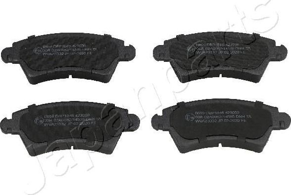 Тормозные колодки Japanparts. Артикул PA-0659AF