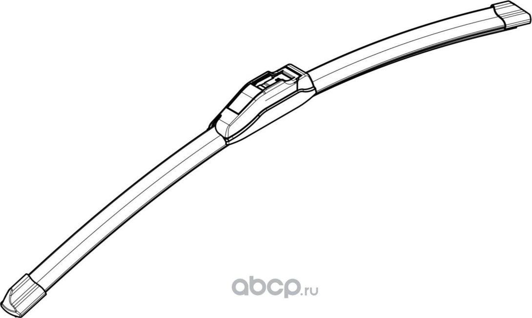 Щетка стеклоочистителя бескаркас PLUS 380мм (15) 1 адптр (Hook 9x3  9x4/Крючок 9x3  9x4) (AWBBN380) (Airline). Артикул awbbn380