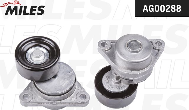 Натяжной ролик (натяжитель) приводного клинового зубчатого ремня Miles. Артикул AG00288