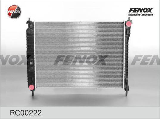 Радиатор охлаждения двигателя Fenox. Артикул RC00222