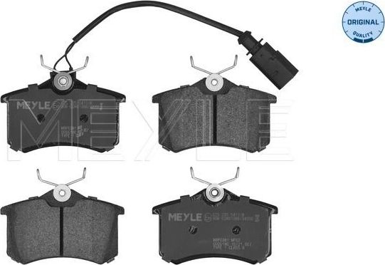 Тормозные колодки Meyle Original задние для Ford Galaxy I 2000-2006. Артикул 025 235 5417/W