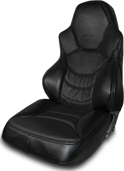 Чехлы PSV Динас на сидения для Lada Priora I седан 2007-2013, цвет Черный. Артикул 115863