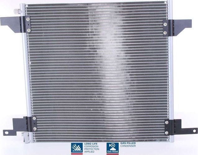 Радиатор кондиционера (конденсатор) Nissens (алюминий). Артикул 94390