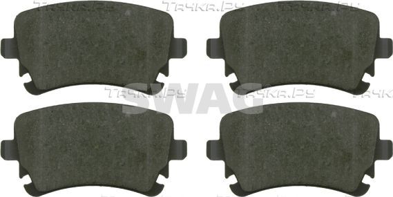 Тормозные колодки SWAG задние для Audi A6 III (C6) 2004-2011. Артикул 30 91 6588