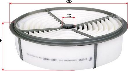 Воздушный фильтр Sakura. Артикул A-1153