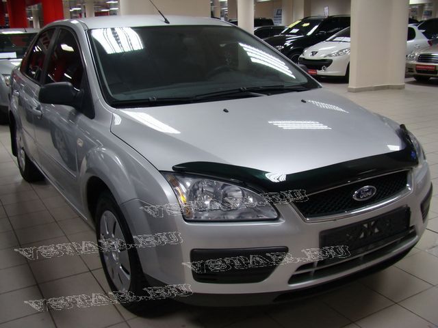 Дефлектор V-Star для капота Ford Focus II xэтчбек 2004-2008. Артикул H2001