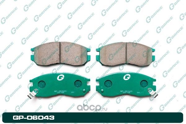 Колодки тормозные (G-Brake). Артикул GP06043