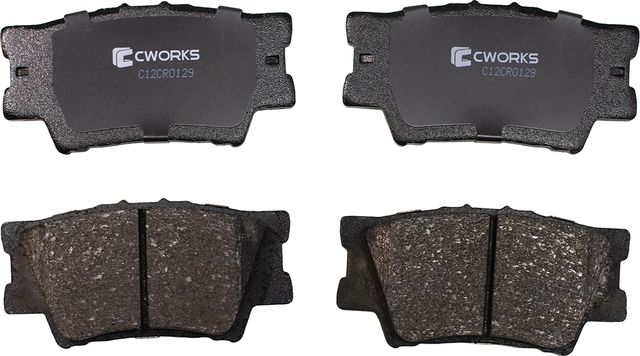 Колодки тормозные задние (Low Metallic) (Cworks). Артикул C12CR0129