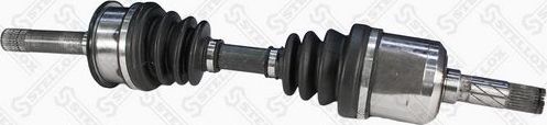 Полуось (привод в сборе, приводной вал) Stellox передняя правая для Kia Retona I 1999-2001. Артикул 158 1891-SX