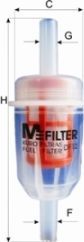 Топливный фильтр MFilter. Артикул DF 12