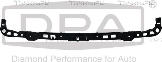 Кронштейн бампера DPA задний для Volkswagen Golf VI 2008-2013. Артикул 88070297202