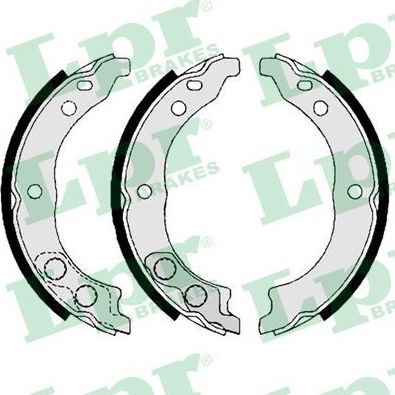 Тормозные колодки (стояночная тормозная система) LPR. Артикул 08900