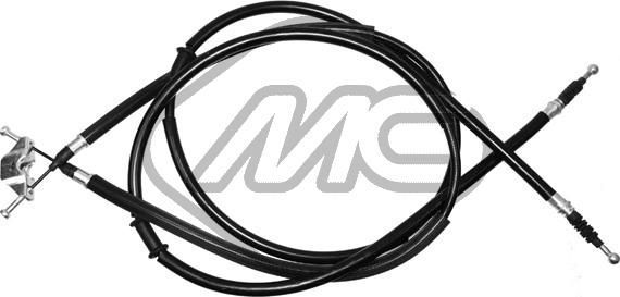Трос ручника (тросик ручного тормоза) Metalcaucho. Артикул 80390
