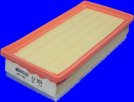 Воздушный фильтр MecaFilter для Peugeot 508 I 2010-2018. Артикул ELP3974