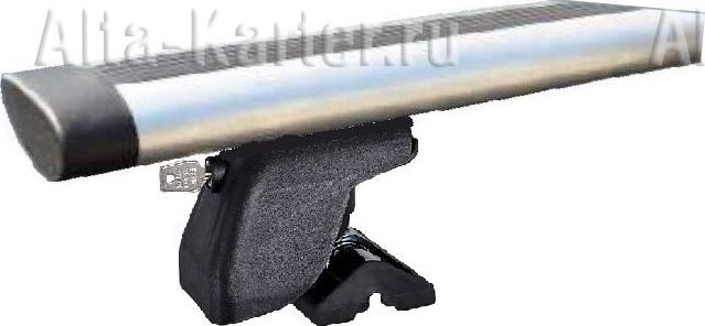 Багажник на крышу Amos Dromader Plus на штатные места для Citroen Jumpy II Van 4/5-дв. 2007-2016 (Крыловидные дуги). Артикул vivaro-a1.4-plus