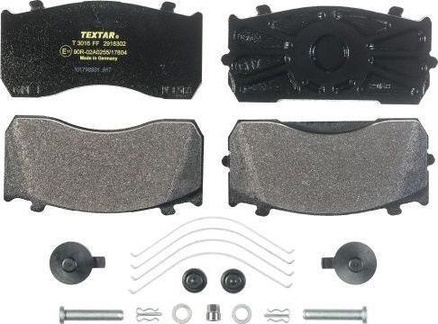 Тормозные колодки Textar. Артикул 2918302