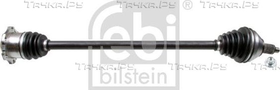 Полуось (привод в сборе, приводной вал) Febi Bilstein передняя правая для Skoda Roomster I 2006-2010. Артикул 182587