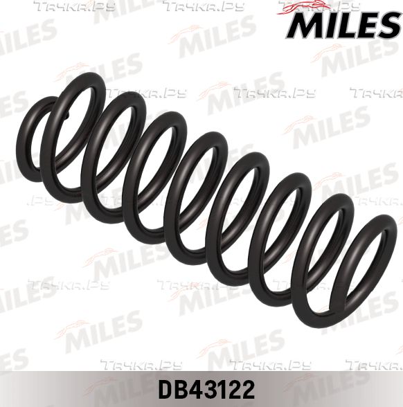 Пружина подвески Miles задняя для Renault Sandero II 2007-2021. Артикул DB43122