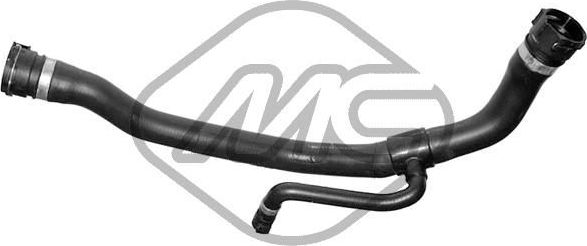 Патрубок радиатора (системы охлаждения) Metalcaucho. Артикул 98596