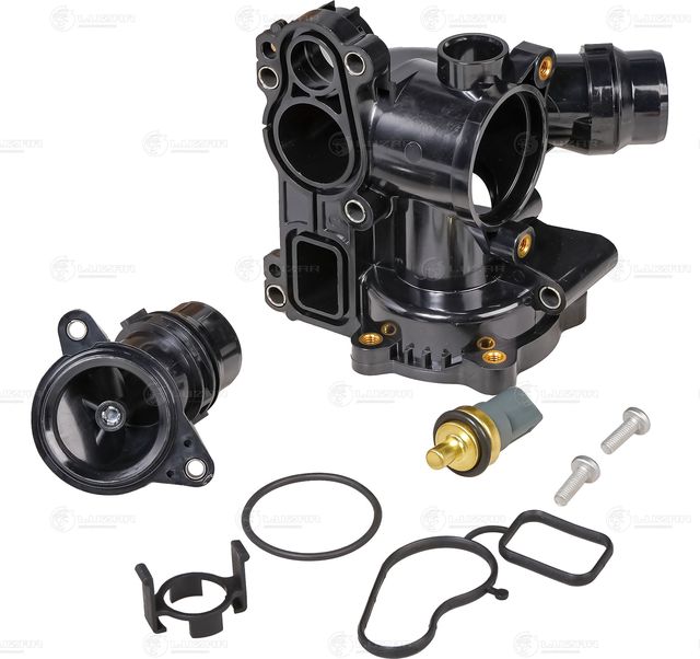 Термостат Luzar (полимерный материал) для Volkswagen Golf V 2004-2009. Артикул LT 1827