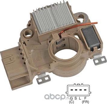 Реле-регулятор напряжения генератора Mitsubishi. Артикул MD619268