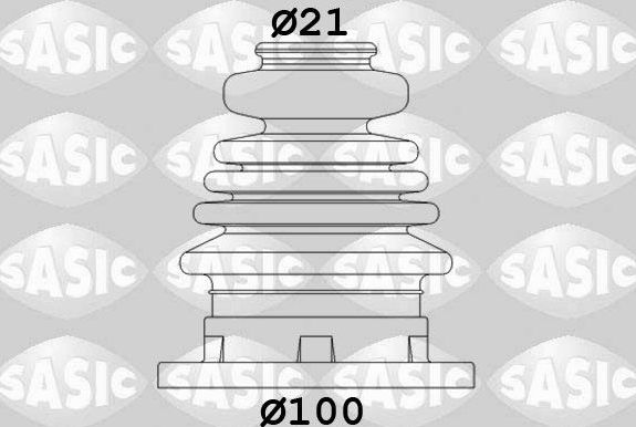 Пыльник ШРУСа внутренний Sasic для Audi A3 I (8L) 1996-2003. Артикул 1906002