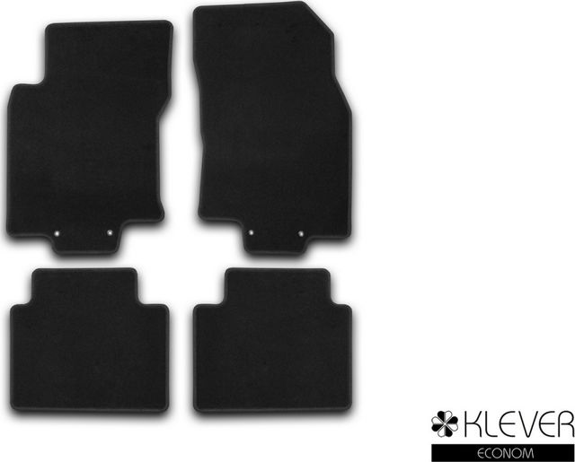 Коврики Klever Econom для салона Nissan X-Trail T32 2014-2026. Артикул KVR01365401200k