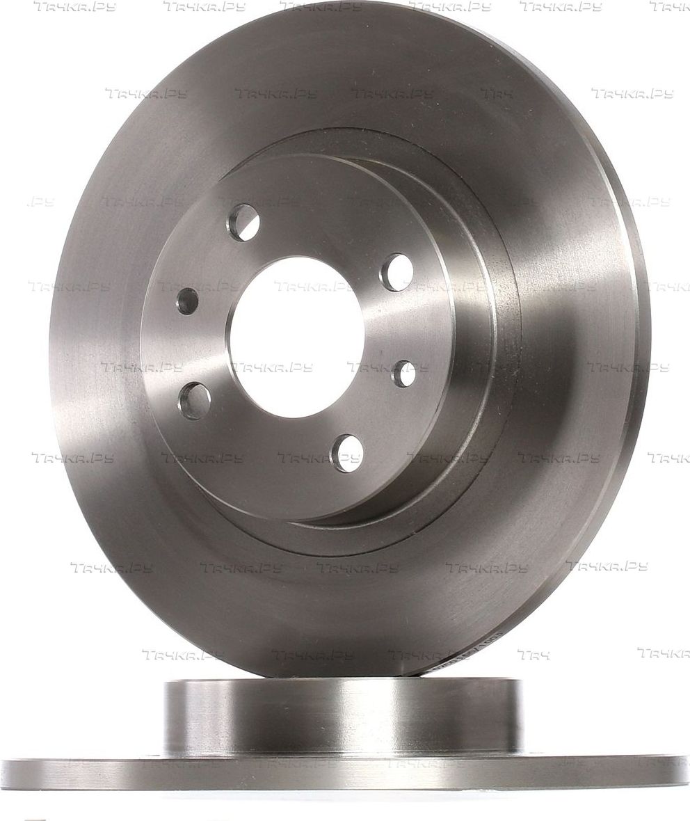Тормозной диск Bosch передний для Fiat 500 II 2009-2026. Артикул 0 986 478 343