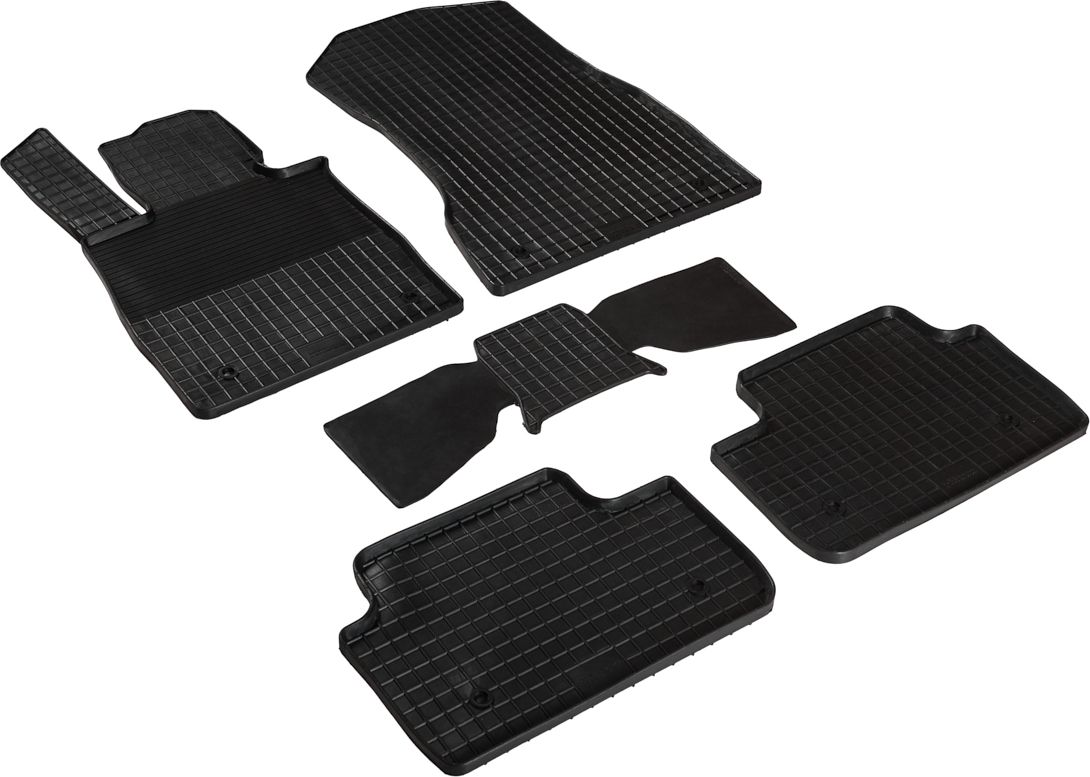 Коврики резиновые Seintex Сетка для салона BMW 5 G60, G61 2023-2026. Артикул 318545