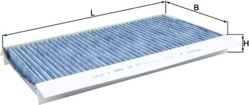 Салонный фильтр Mahle. Артикул LAK 197