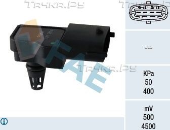 Датчик абсолютного давления (ДАД, MAP) FAE для Chevrolet Cruze I 2010-2015. Артикул 15096
