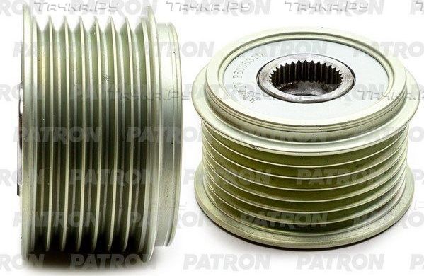Муфта генератора обгонная Patron для Audi Q7 I (4L) 2006-2010. Артикул P5008310