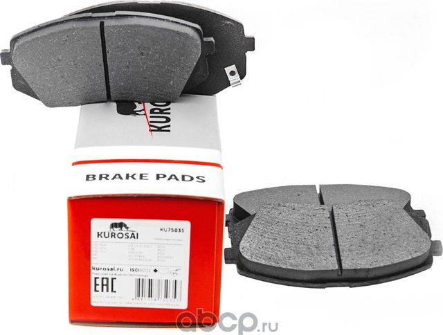 Колодки тормозные (Kurosai). Артикул KU75035