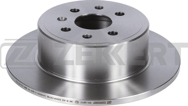 Тормозной диск Zekkert задний для Opel Vectra B 1995-2003. Артикул BS-5217