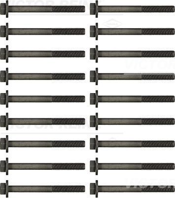 Комплект болтов ГБЦ Victor Reinz. Артикул 14-32033-03