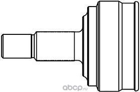 Шрус наружный (граната) GSP передний для Nissan Almera N16 2000-2003. Артикул 841236