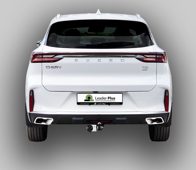 Фаркоп Лидер-Плюс для Exeed TXL (кроме 2,0 л) 2020-2026 (Съемный под квадрат 50х50). Артикул C108-E