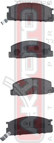 Тормозные колодки Akyoto Packing AKYOTO. Артикул AKD-1218