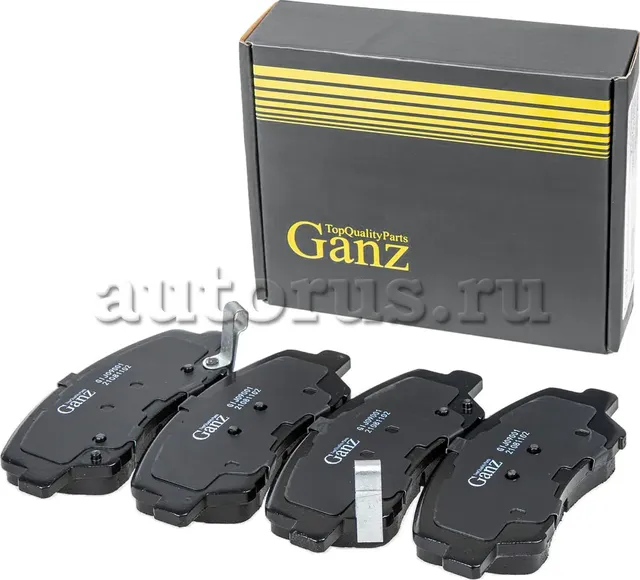 Колодки торм.пер. (Ganz). Артикул GIJ09001