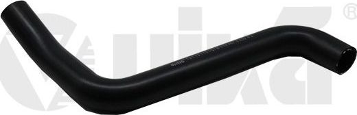 Патрубок радиатора (системы охлаждения) Vika (Резина с тканевым включением) верхний для Volkswagen Jetta II 1984-1992. Артикул 11210113101