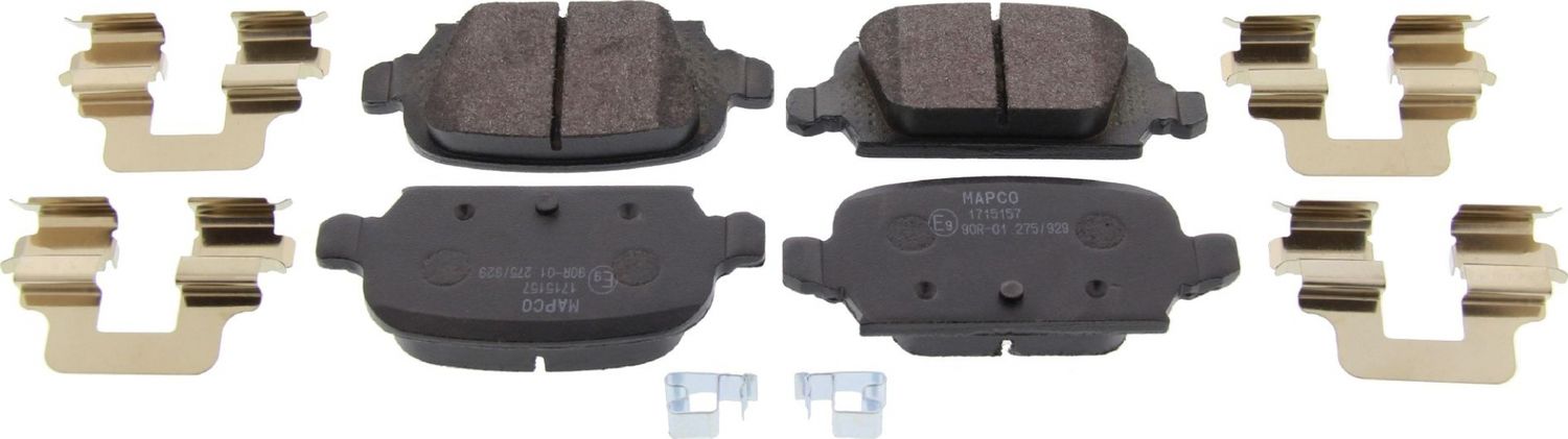 Тормозные колодки MAPCO. Артикул 6711