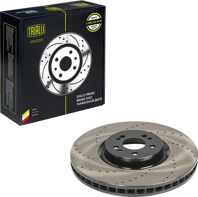 Тормозной диск Trialli. Артикул DF 190439