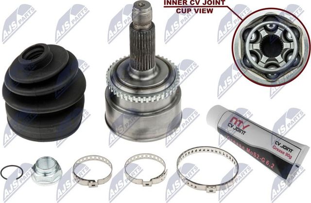 Шрус наружный (граната) NTY передний для Subaru Impreza II 2000-2009. Артикул NPZ-SB-010