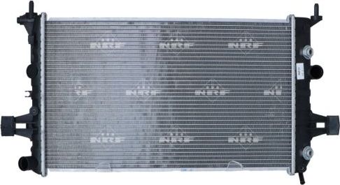 Радиатор охлаждения двигателя NRF (алюминий). Артикул 50562