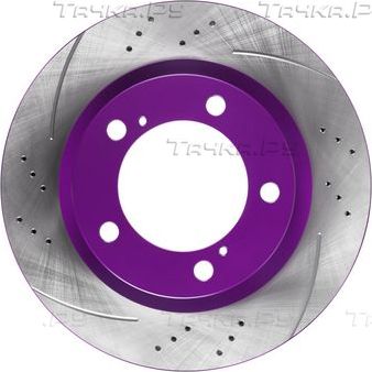 Тормозной диск NiBK. Артикул RN1268DSET