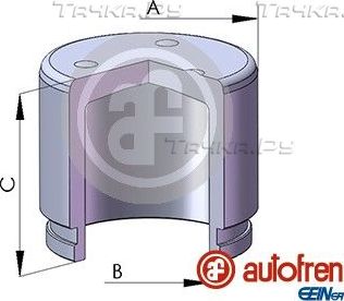 Поршень тормозного суппорта Autofren Seinsa передний для Lexus ES III 1996-2001. Артикул D02572