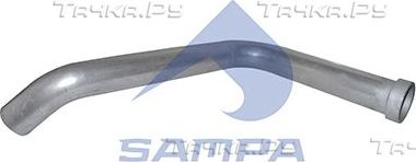 Глушитель Sampa передний для Scania 3 1987-1996. Артикул 041.247