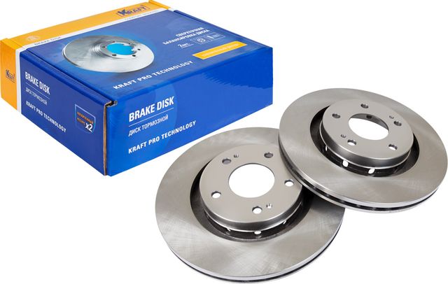 Диск тормозной MITSUBISHI OUTLANDER XL 05- перед. D294mm (Kraft). Артикул KT016052